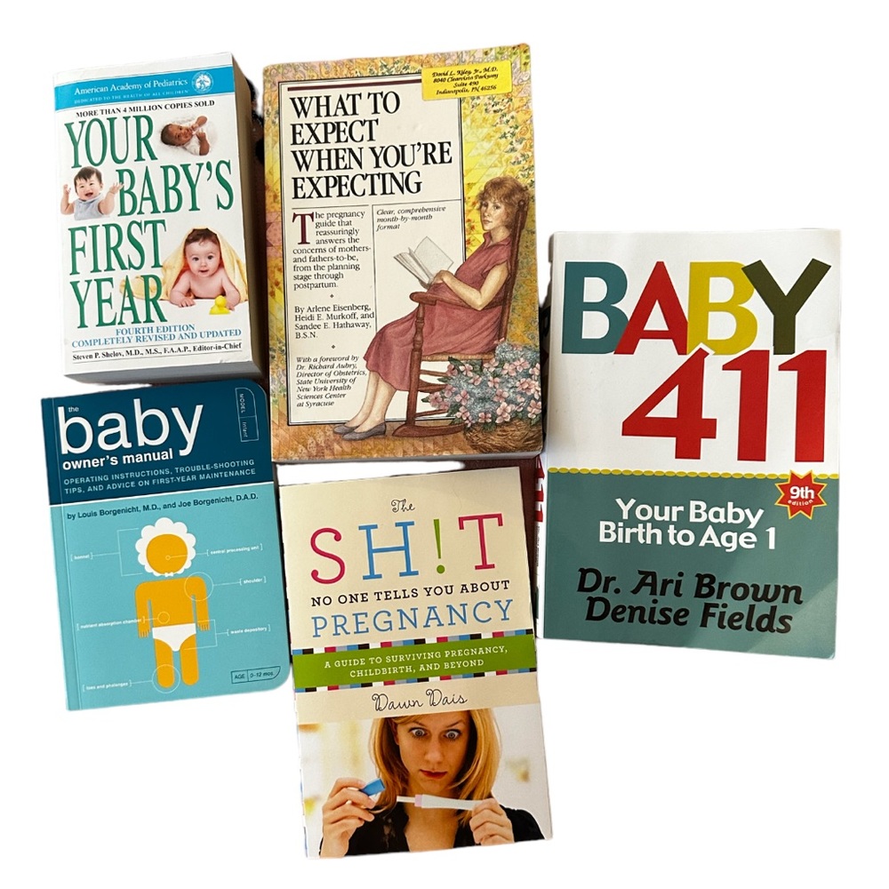Baby Book Pregnancy Book Bundle Lot